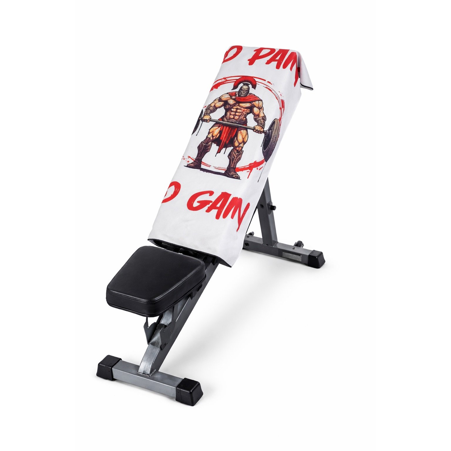 Serviette de sport - Spartiate - blanche – Image 3